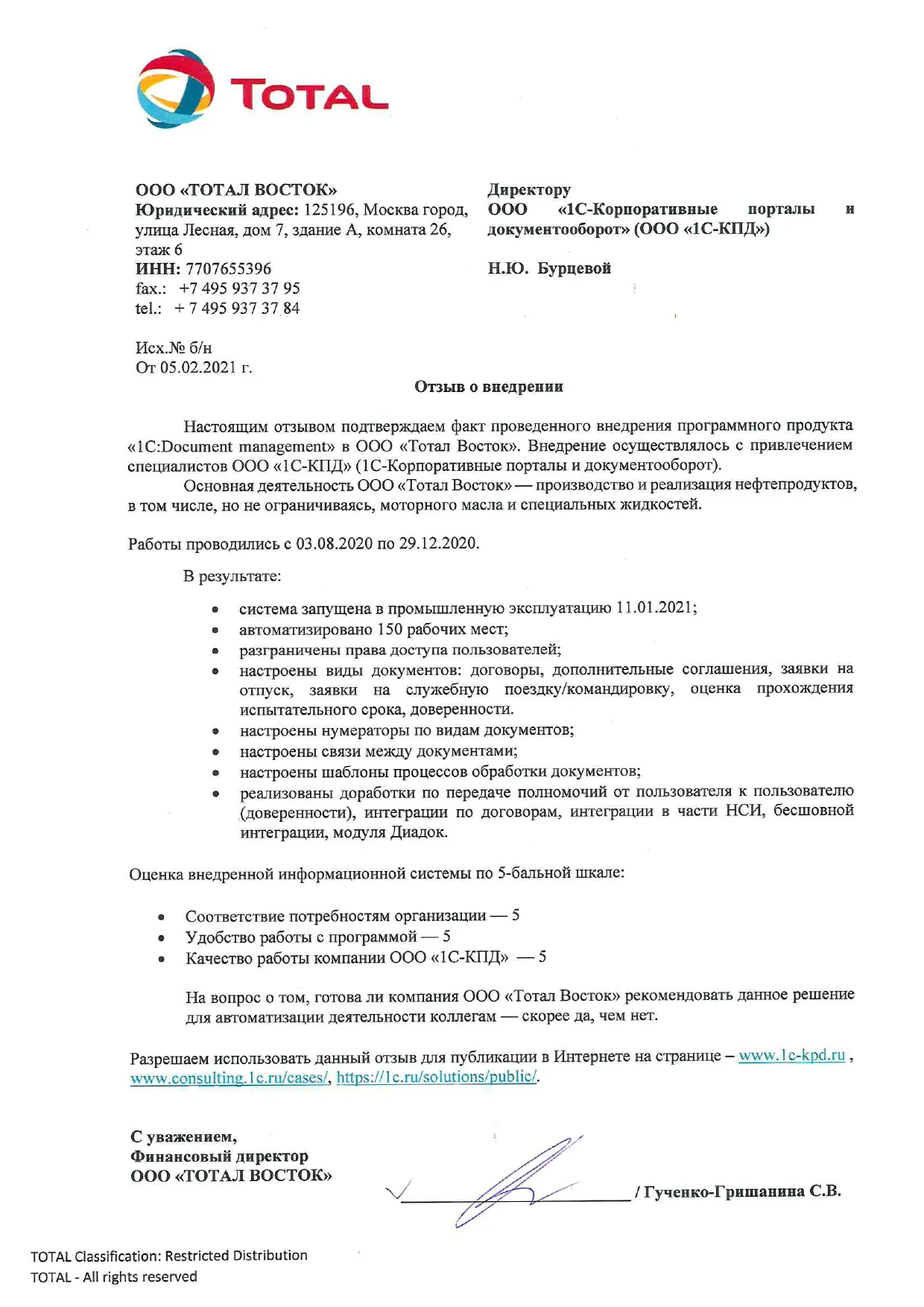 Подтверждение и отзыв Заказчик - menu_rezultaty 